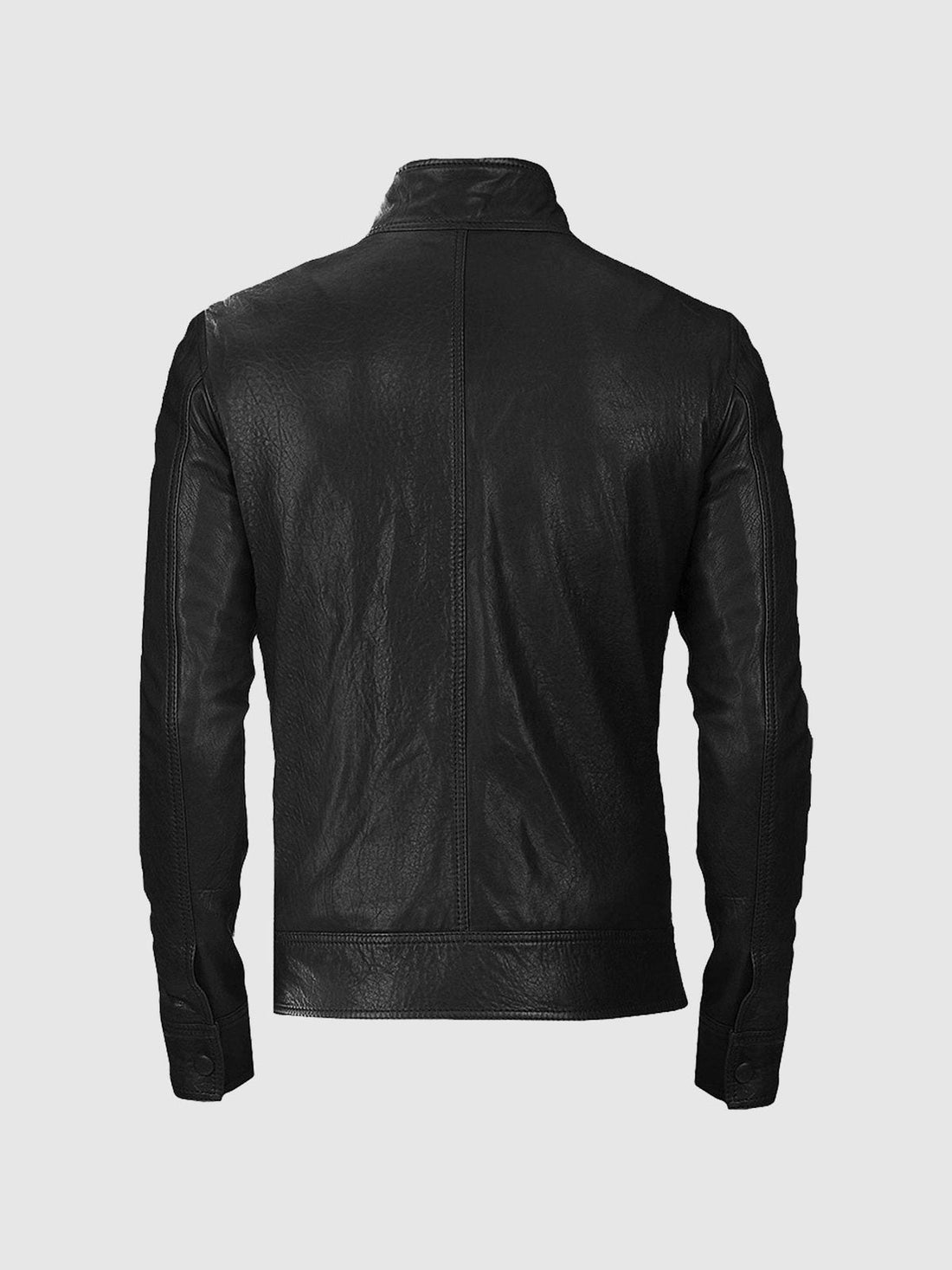 Men's Biker Leather Jacket – Motorcycle Casual Style