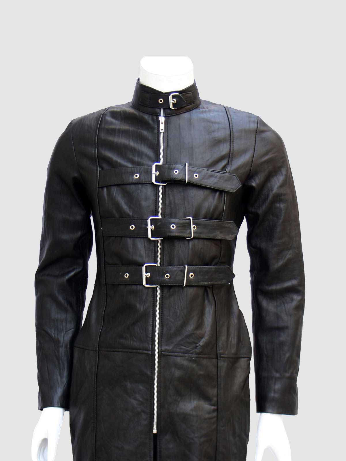 Men's Black Biker Leather Jacket – Motorcycle Casual Style