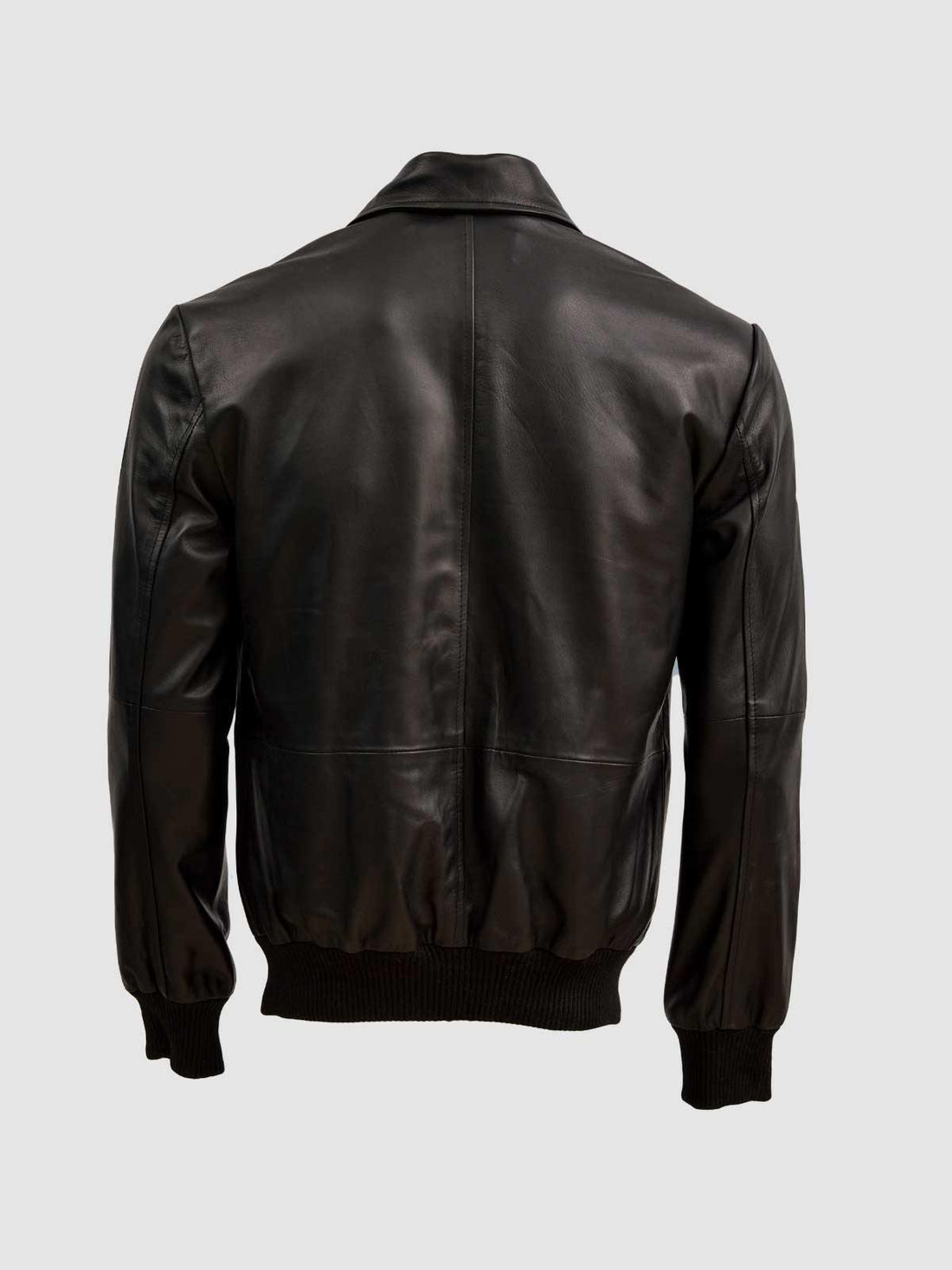 Men's Black Biker Leather Jacket – Motorcycle Casual Style