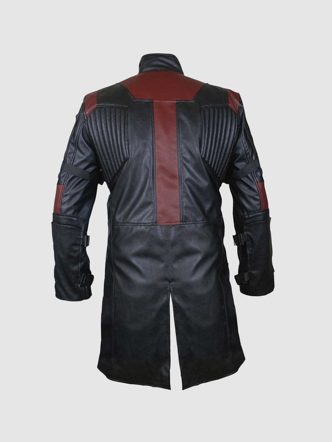 Men's Black Leather Coat – Classic Celebrity Style