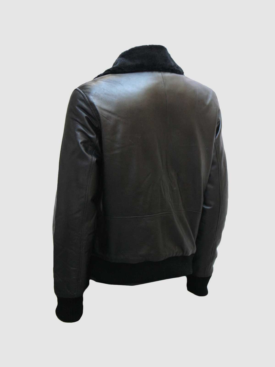 Men's Quilted Leather Jacket – Slim Fit Winter Style