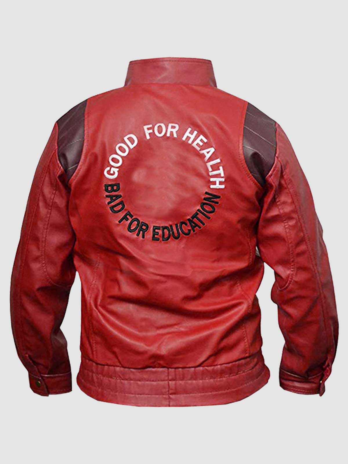 Men's Red Biker Leather Jacket – Motorcycle Casual Style