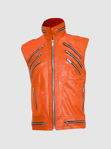 Men's Leather Vest – Classic Casual Style