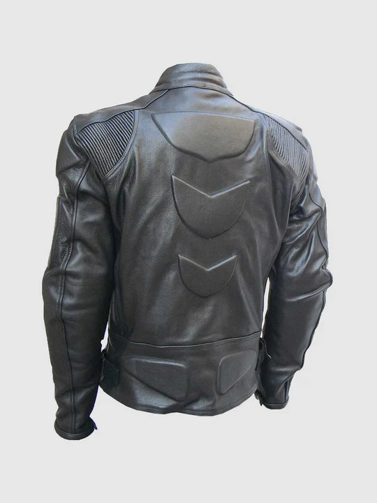 Men's Biker Leather Jacket – Motorcycle Casual Style
