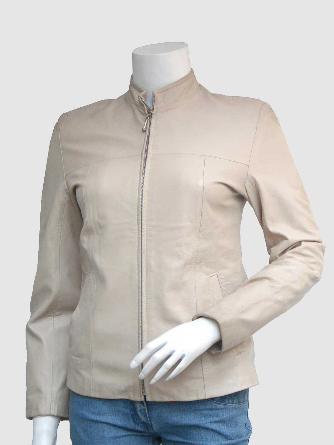 Women's Leather Jacket – Classic Casual Style